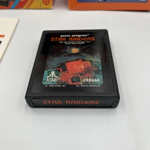 Star Raiders (Atari 2600) w/Video Touchpad, Complete in Box CIB NTSC - Picture 7 of 16